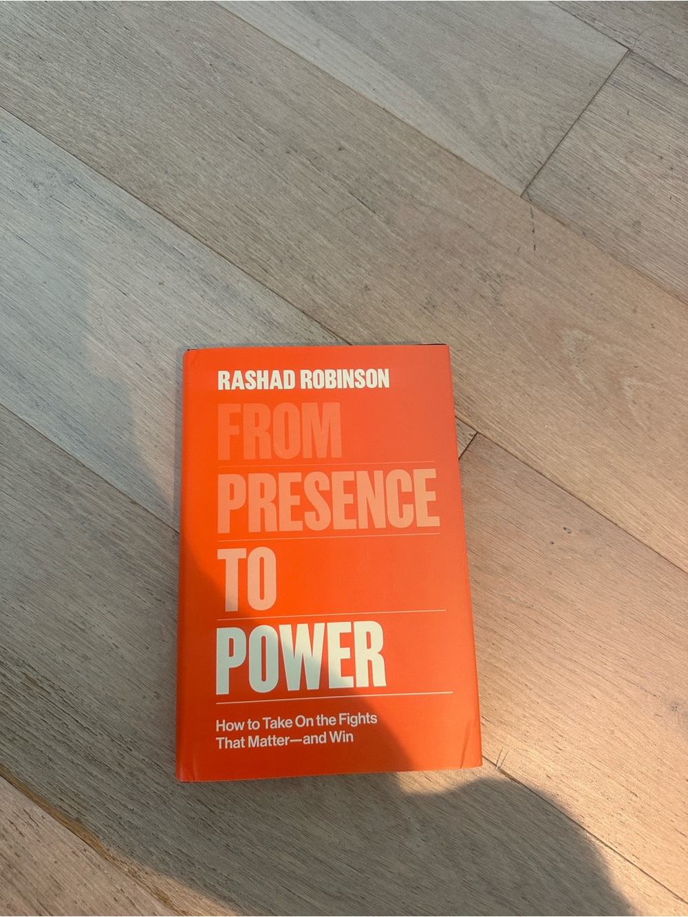 From Presence to Power — Orange Hardcover book